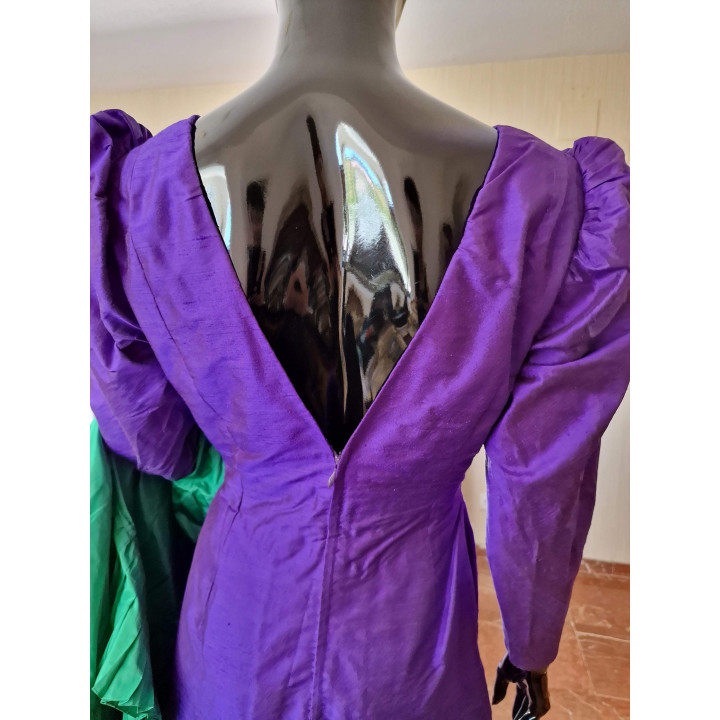 Abito da gran gala vintage anni '80 | Seta