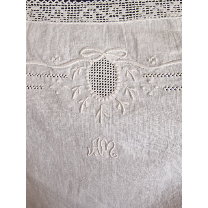 Antique Lingerie 1900-1910 | Hand-embroidered Chemise & Bloomers