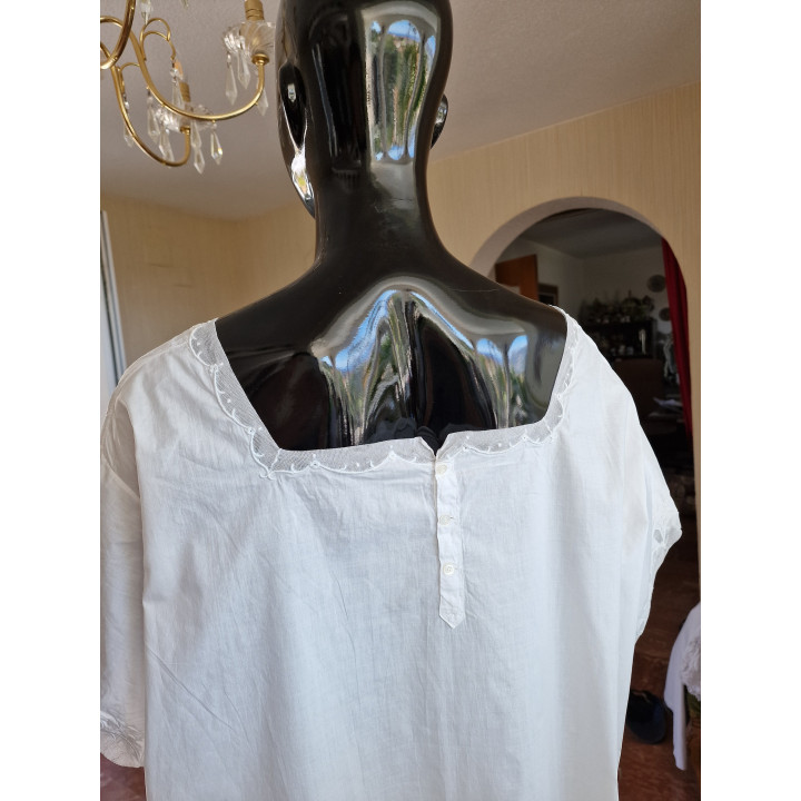 Lingerie antiga de linho 1900-1920 (3 peças)