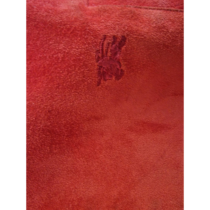 Kurtka Burberry London Vintage - Zamsz i Dzianina