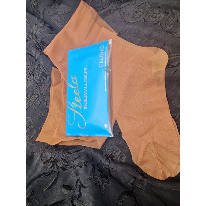 Vintage 1960s Steela Nylon Stockings - Set of 3 Pairs NOS