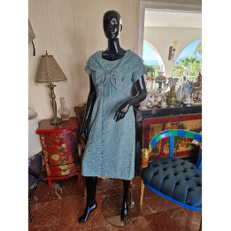 Vestido de Cocktail Vintage 1950 Andora Frocks