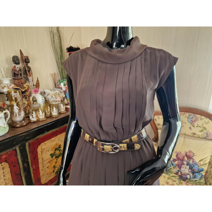 1980s Pilar Díez Haute Couture Cocktail Dress - Vintage Madrid