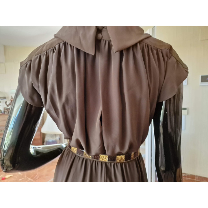 1980s Pilar Díez Haute Couture Cocktail Dress - Vintage Madrid