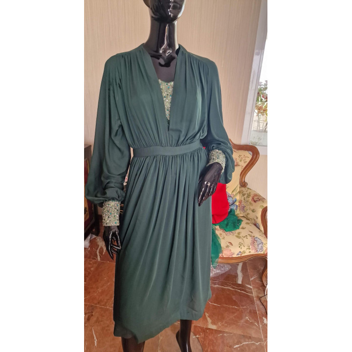 Robe de Cocktail Madrid 1970 - Collection Aristocratique