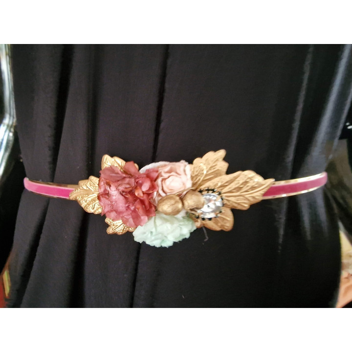 Boovier Valencia Gala Belt - Handmade Botanical Design