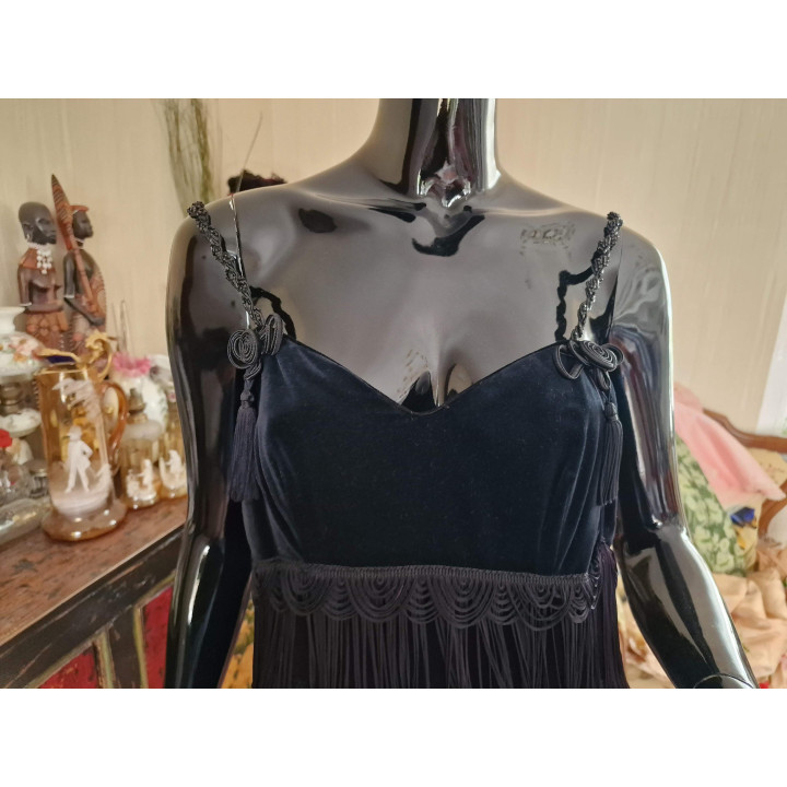 Robe Cocktail Ronald Joyce Style Flapper Années 20