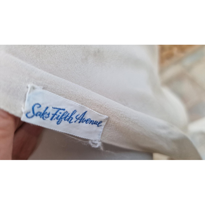 Jedwabna bielizna vintage lata 60. Saks Fifth Avenue