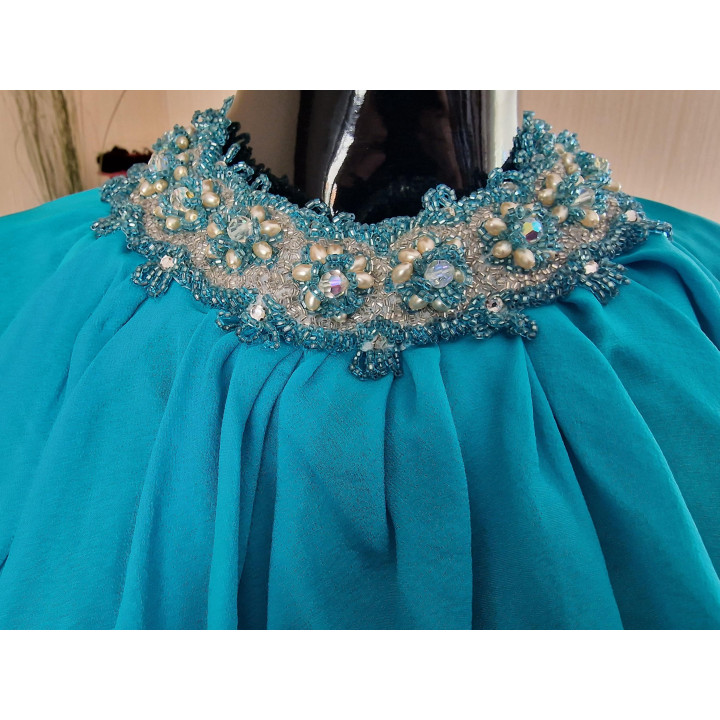 Vestido de Noite Alta Costura Madrid 1980