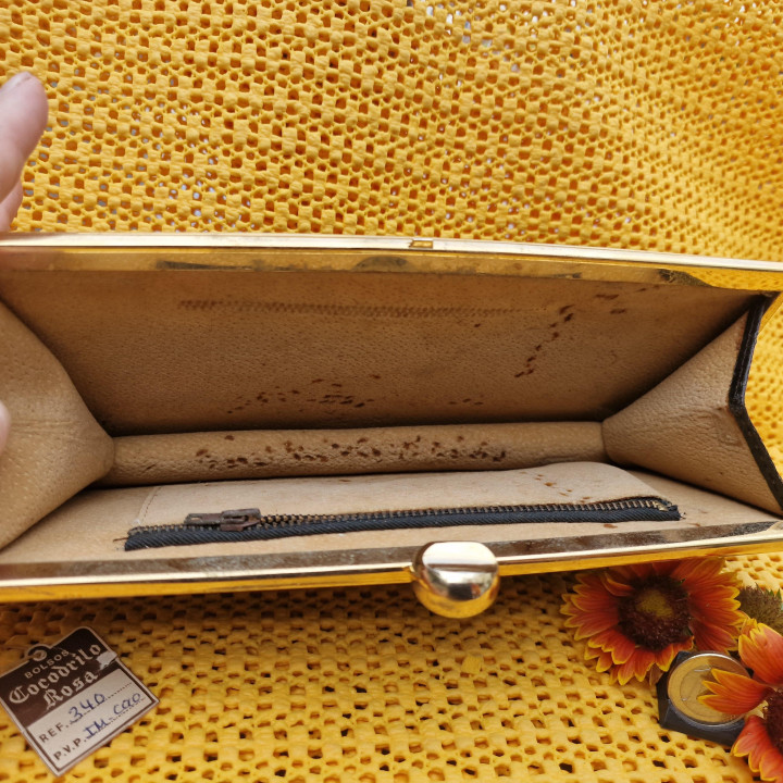 1950年代 ヴィンテージ Cocodrilo Rosa バッグ