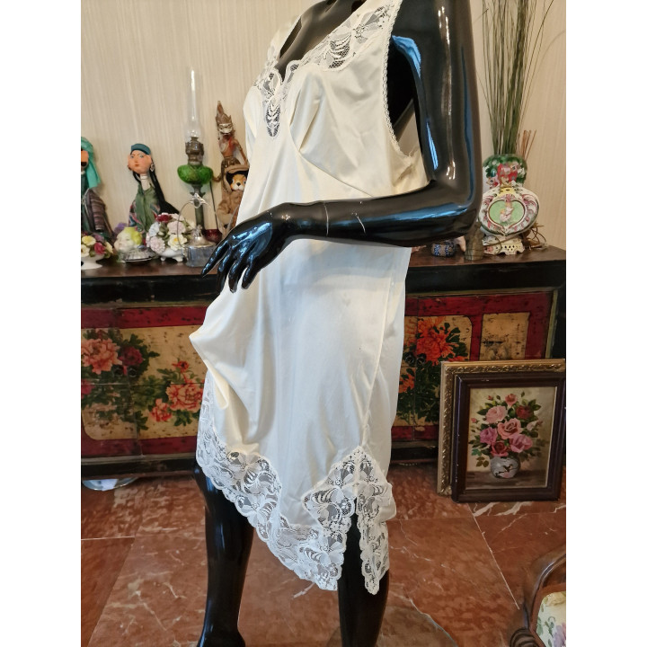 Vintage Onderjurk Jaren 60 Spanje - New Old Stock
