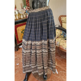 Vintage 1950s Mayan Modern Skirt - Folk-Revival Guatemala