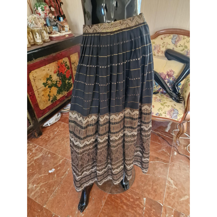Vintage 1950s Mayan Modern Skirt - Folk-Revival Guatemala