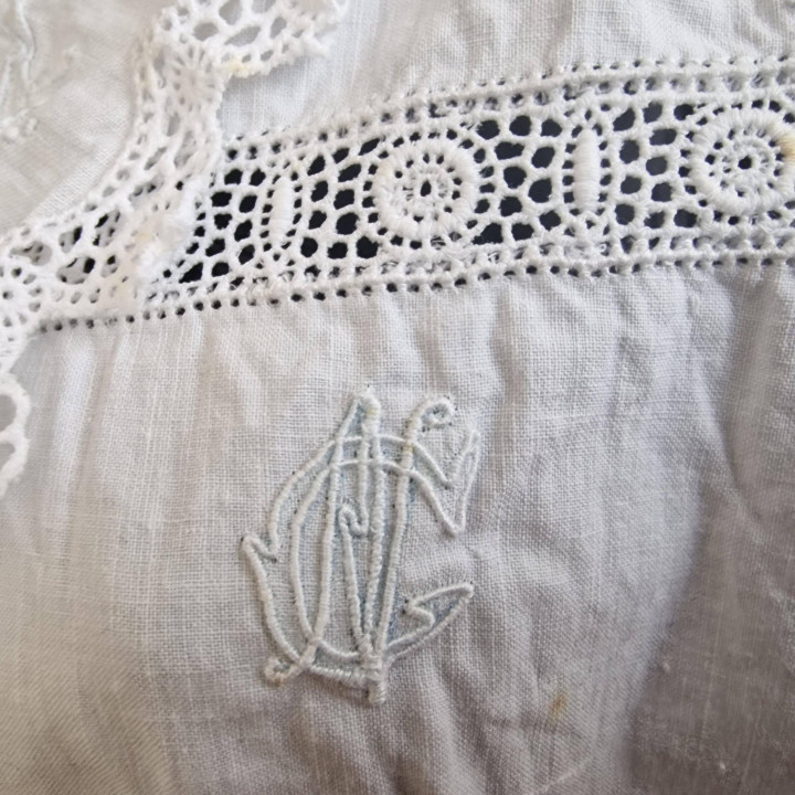 Chemisier Édouardien 1910: Coton et Dentelle Antique