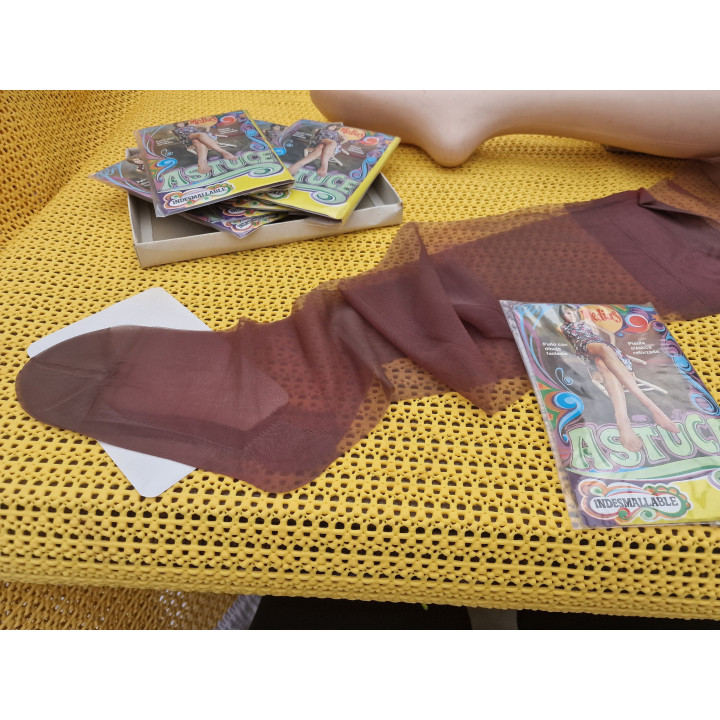 Set 2 Paia di Calze Vintage Astuce Anni '60 - NOS