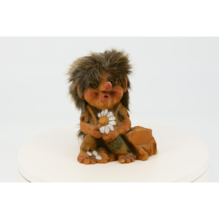 Estatueta Troll Norueguês Ny Form - Design Anton Sveen - Vintage