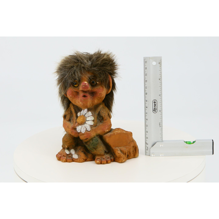 Figura Troll Noruego Ny Form - Diseño Anton Sveen - Vintage 80s