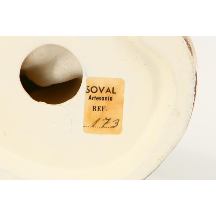 Soval Artesanía スペイン製 陶器 ジャズ サックス奏者 フィギュア