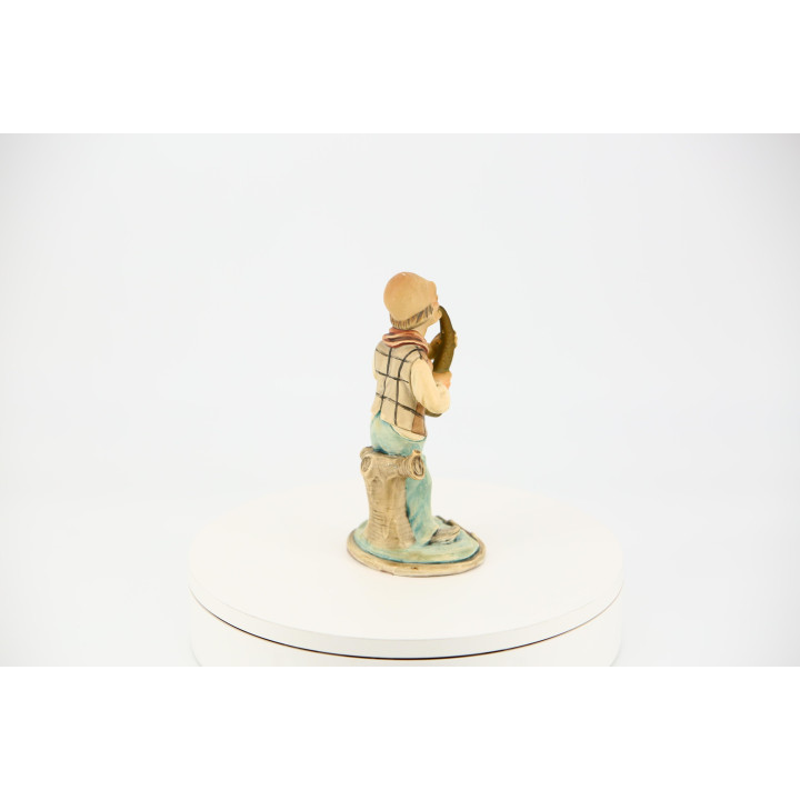 Vintage Soval Spanish Ceramic Jazz Musician Saxophone Figurine