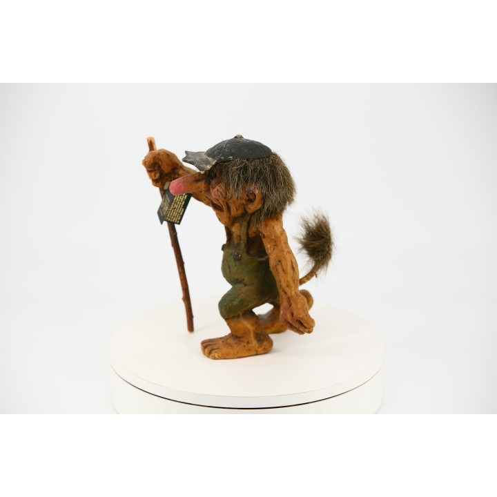Figura Troll Ny Form Original 23cm - Noruega Anos 80