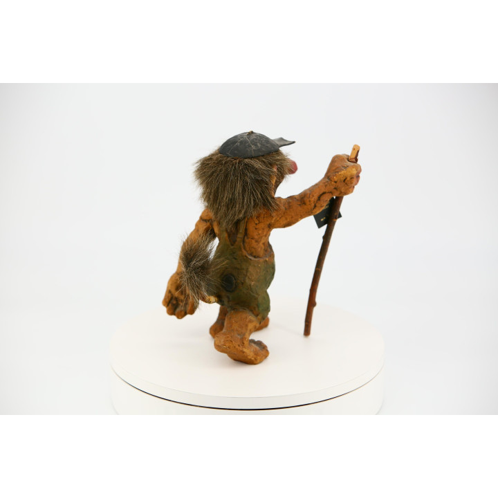 Original Ny Form Troll Figur 23cm - Norwegen 1980er