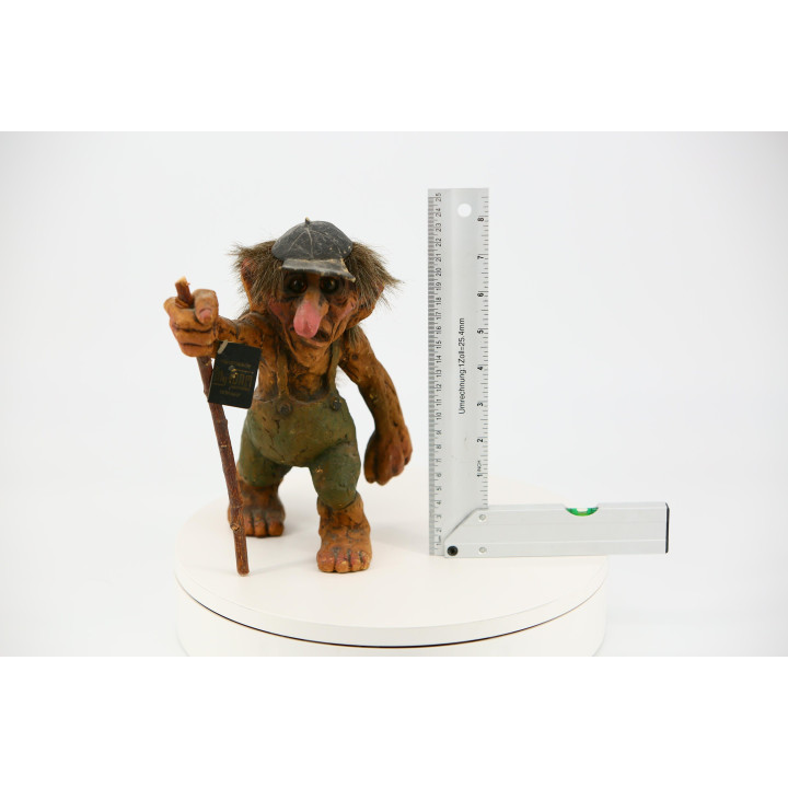 Figura Troll Ny Form Original 23cm - Noruega Anos 80