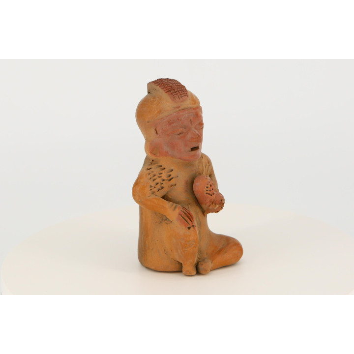 Scultura in Ceramica Stile Nayarit - Replica Vintage 16 cm