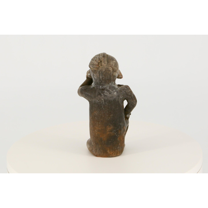 Jama-Coaque Style Ceramic Figure - Ecuador Replica