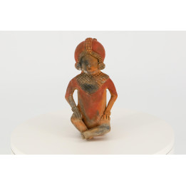 Jama-Coaque Ceramic Replica Ecuador (1970s) - 7.5"