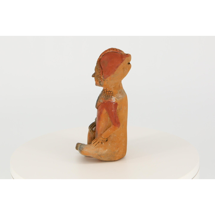 Réplica Cerâmica Jama-Coaque Equador (1970) | 19 cm