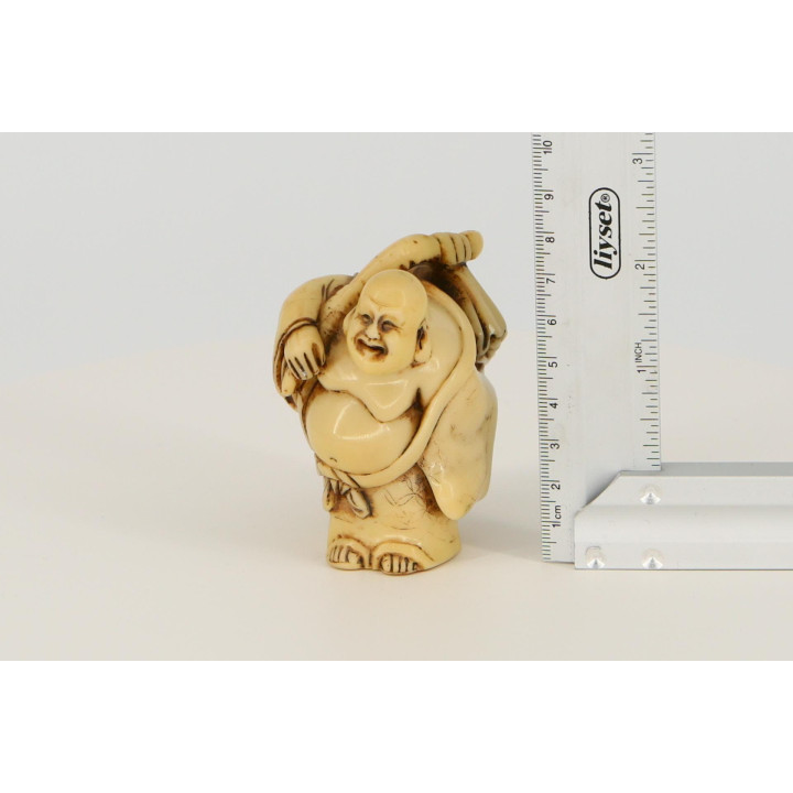 布袋様 布袋尊 像 8cm — 1990年代ヴィンテージ