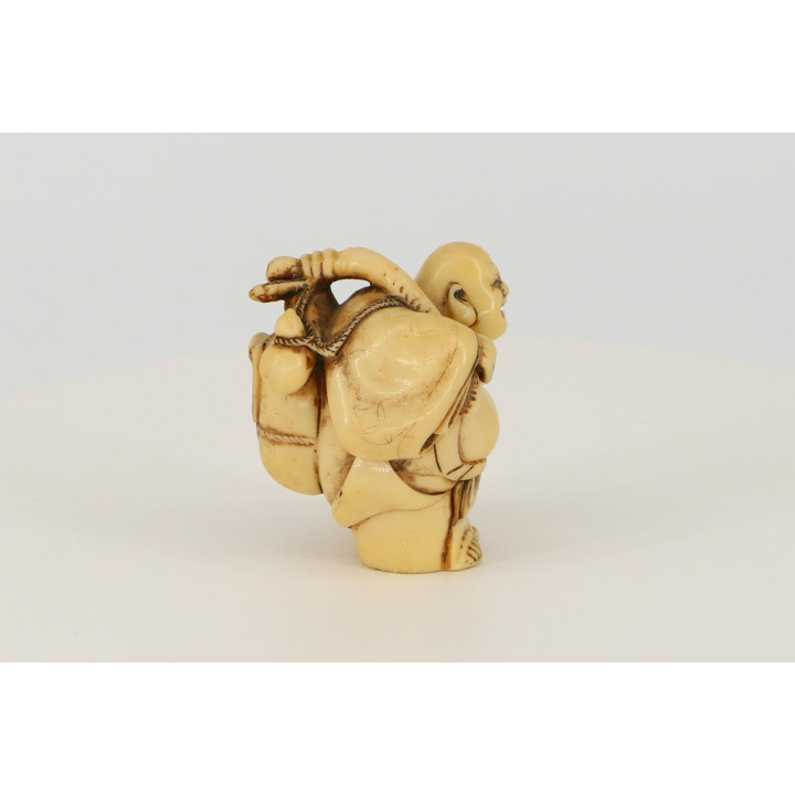 布袋様 布袋尊 像 8cm — 1990年代ヴィンテージ