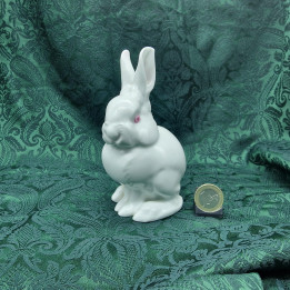 Rosenthal Porcelain Rabbit Figurine - 1950s Bavaria