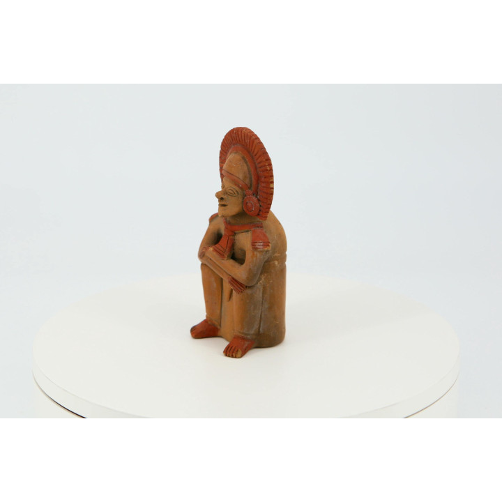 Estatueta Pré-Colombiana Vintage - Equador 1980s