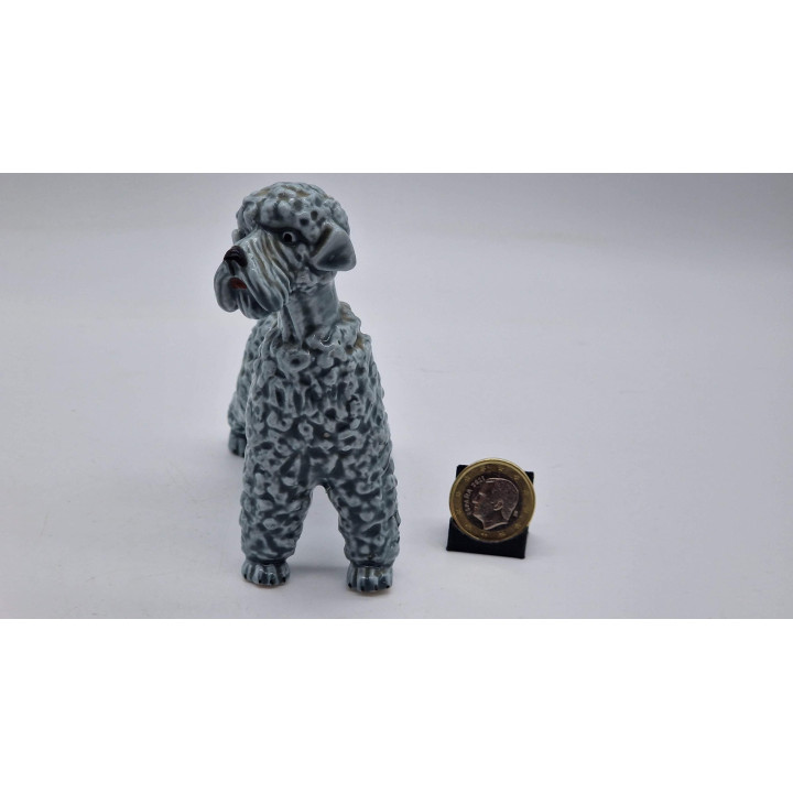 Vintage 1960s Porcelain Poodle Figurine