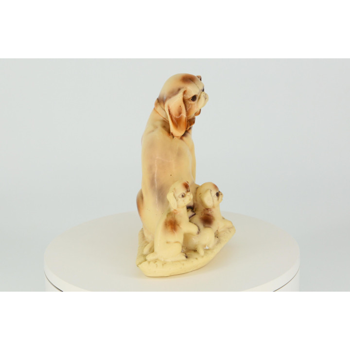 Urregui S.L. Resin Dog Sculpture - Spanish Vintage 1990s