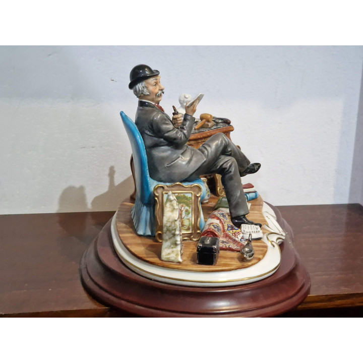 Capodimonte L'Antiquario Porselein door Germano Cortese
