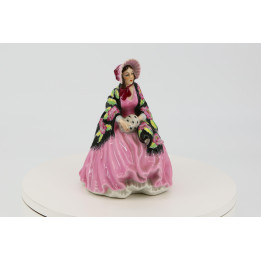 Figura de Porcelana Hispania Vigo Dama com Manton