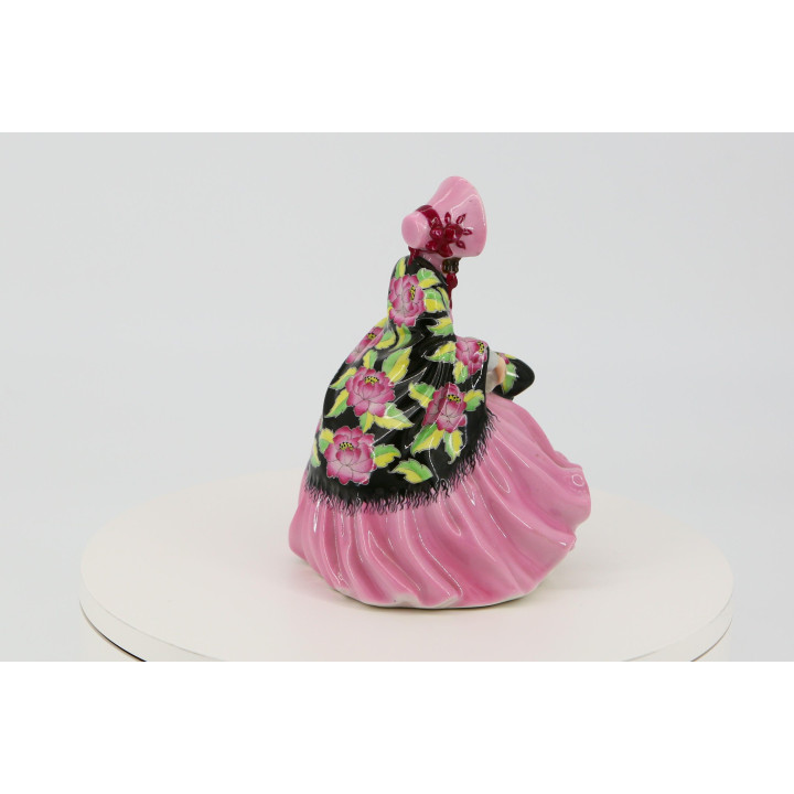 Hispania Vigo Porzellanfigur Spanische Dame mit Tuch