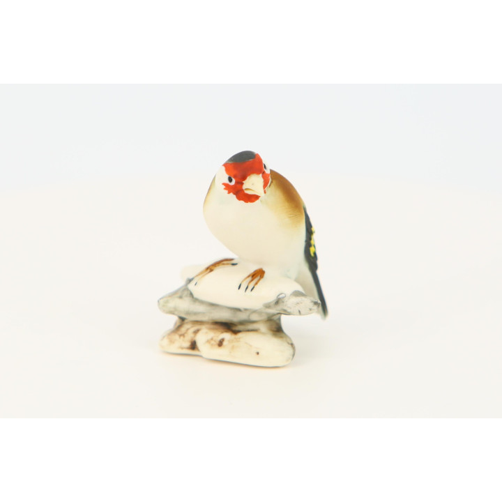 Estatueta Pintassilgo Capodimonte | Cerâmica Italiana Vintage