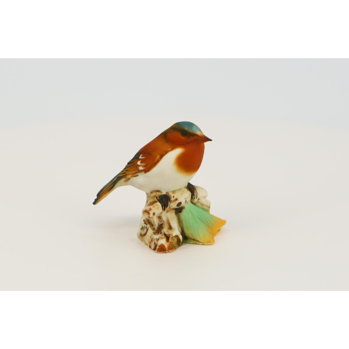 Pássaro de Porcelana Capodimonte | Estatueta Decorativa