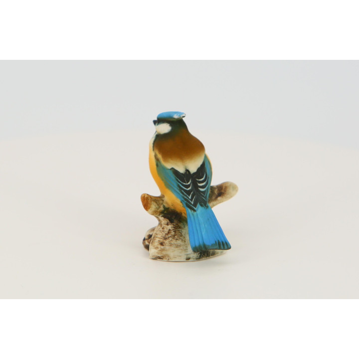 Capodimonte Porseleinen Blauwe Gaai Miniatuur