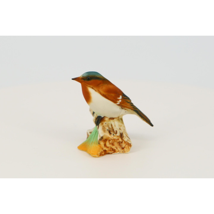 Capodimonte Porcelain Bird Figurine | Vintage Italian Decor