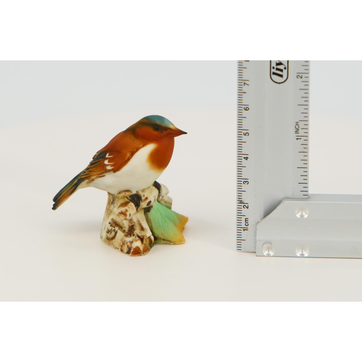 Capodimonte Porzellanfigur Vogel | Handbemalte Dekoration