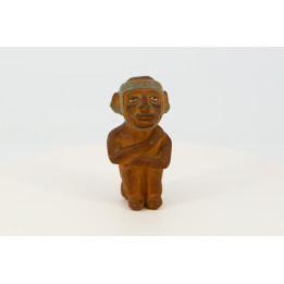 Ceramiczna figurka w stylu Nayarit - Meksykańska sztuka ludowa