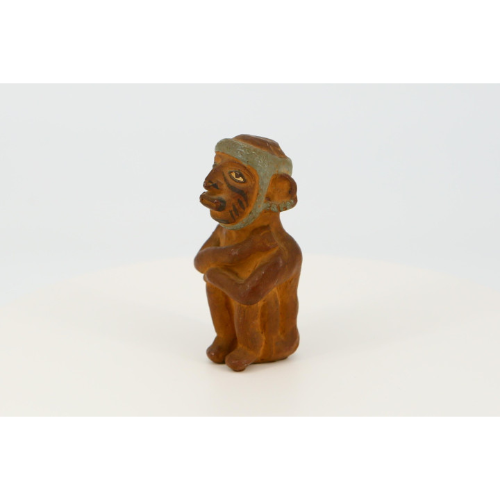 Ceramiczna figurka w stylu Nayarit - Meksykańska sztuka ludowa