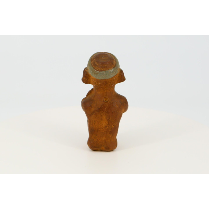 Nayarit Style Ceramic Figure - Vintage Mexican Folk Art (1990s)