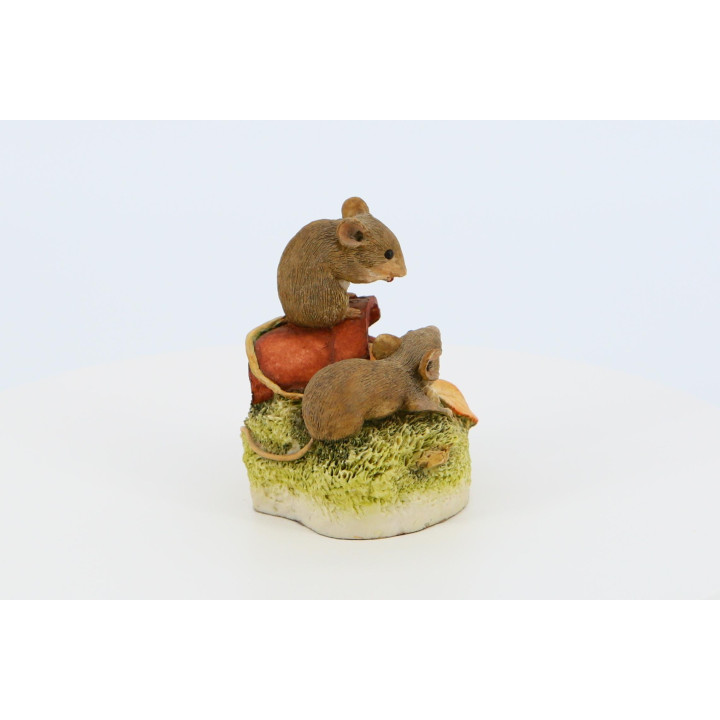 Statuina Chiltern Sculptures 'Mouse Duo' anni '90