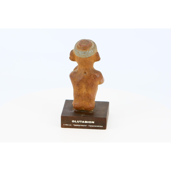 Statuetta Vintage Glutabion - Stile Nayarit anni '70