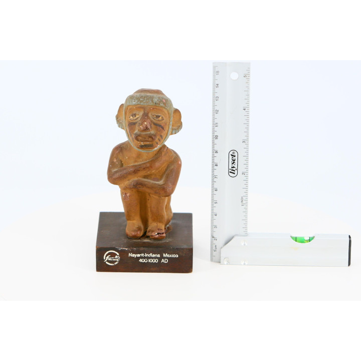 Estatueta Vintage Glutabion - Estilo Cultura Nayarit 1970s